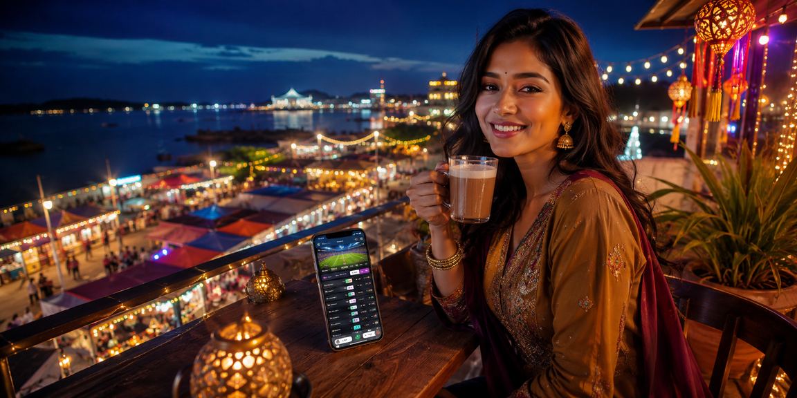 Pengguna menikmati kasino dalam talian di telefon pintar dengan antaramuka d2r yang moden